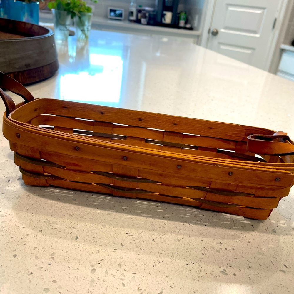1990 Vintage Longaberger Bread Basket
